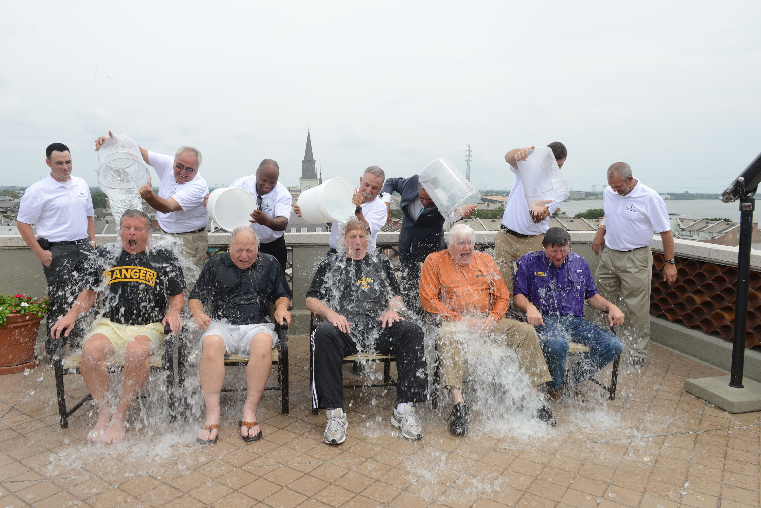 ALS Ice Bucket Challenge - Lower Mississippi River port CEOs